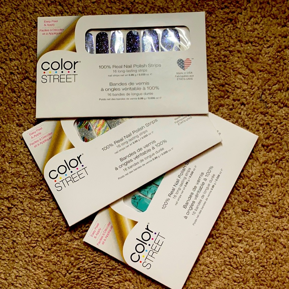 Color street nail polish strips